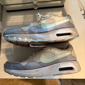 Nike Air Max Light blue and Cream Sneakers size 9